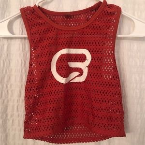 Beyond Yoga Cyclebar Red Crop Tank